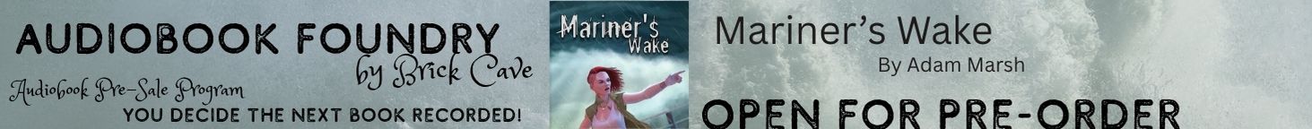 Pre-Order the Audiobook Edition of Mariner's Wake by Adam Marsh